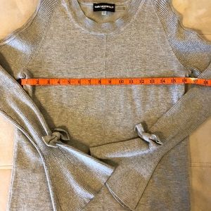 Cold Shoulder Bell Sleeve Top